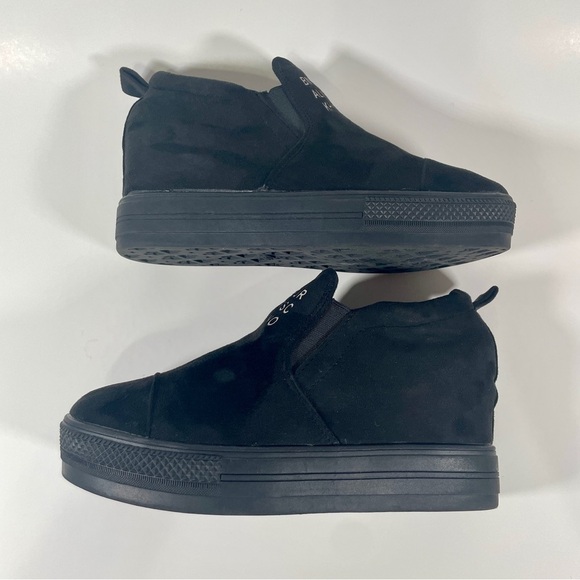 Letter sneakers, wedge style, US size 8.5 - Picture 6 of 7